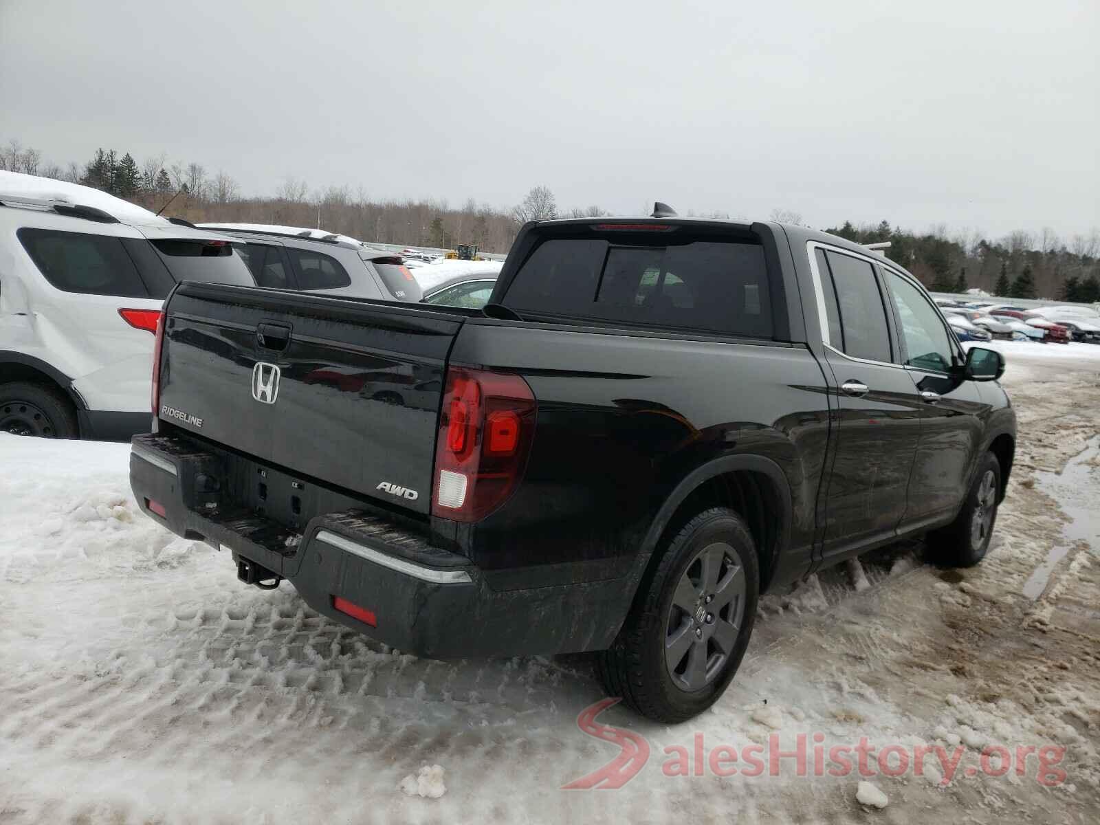 5FPYK3F72LB003661 2020 HONDA RIDGELINE