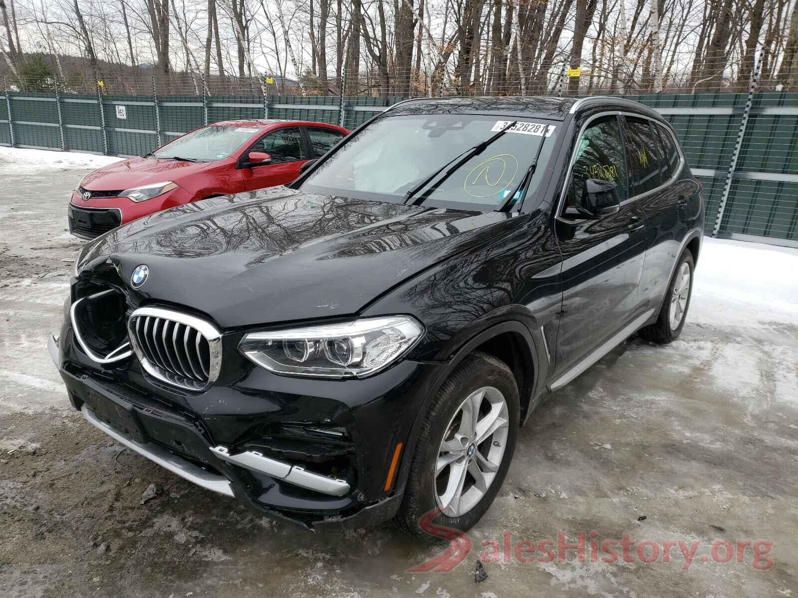 5UXTY5C00M9F04453 2021 BMW X3