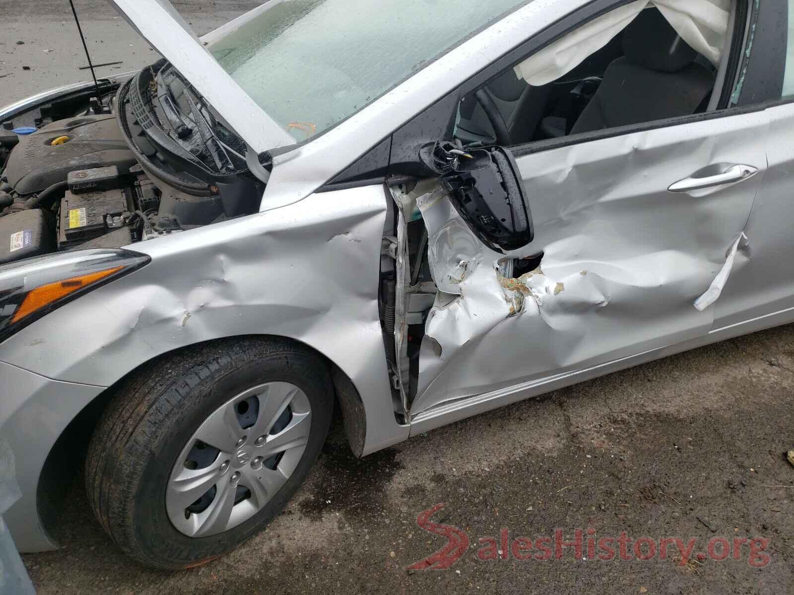 KMHDH4AE6GU575617 2016 HYUNDAI ELANTRA