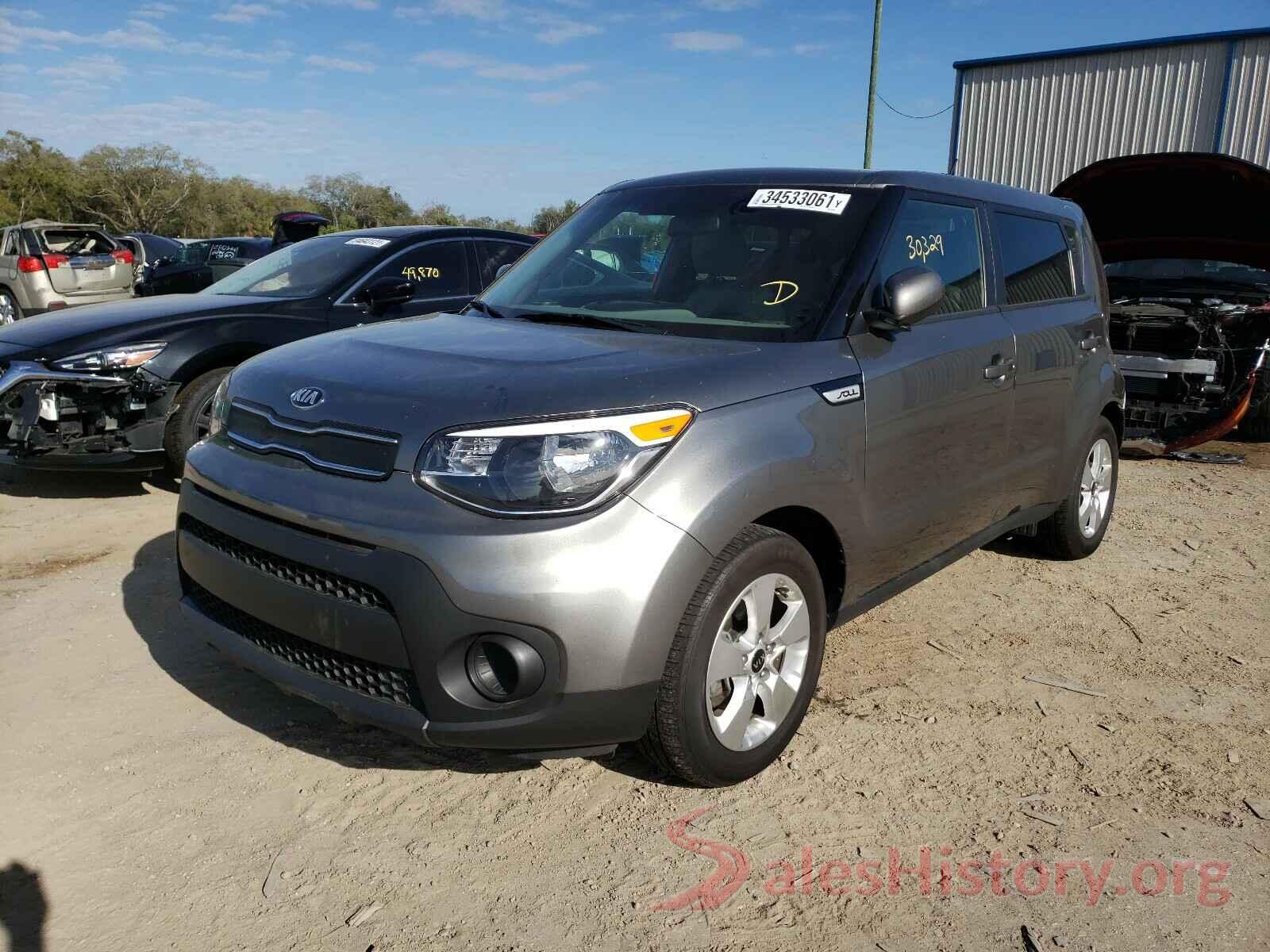 KNDJN2A26K7693927 2019 KIA SOUL