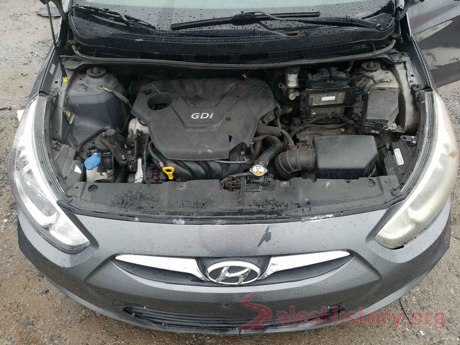 KMHCT5AE1GU254147 2016 HYUNDAI ACCENT