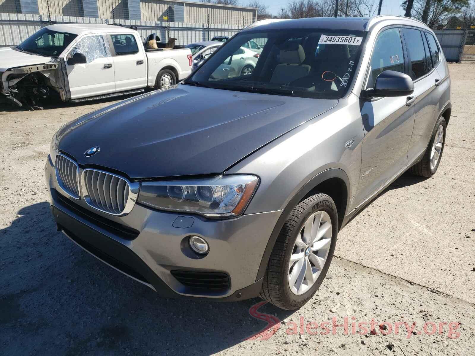 5UXWX9C52G0D75059 2016 BMW X3