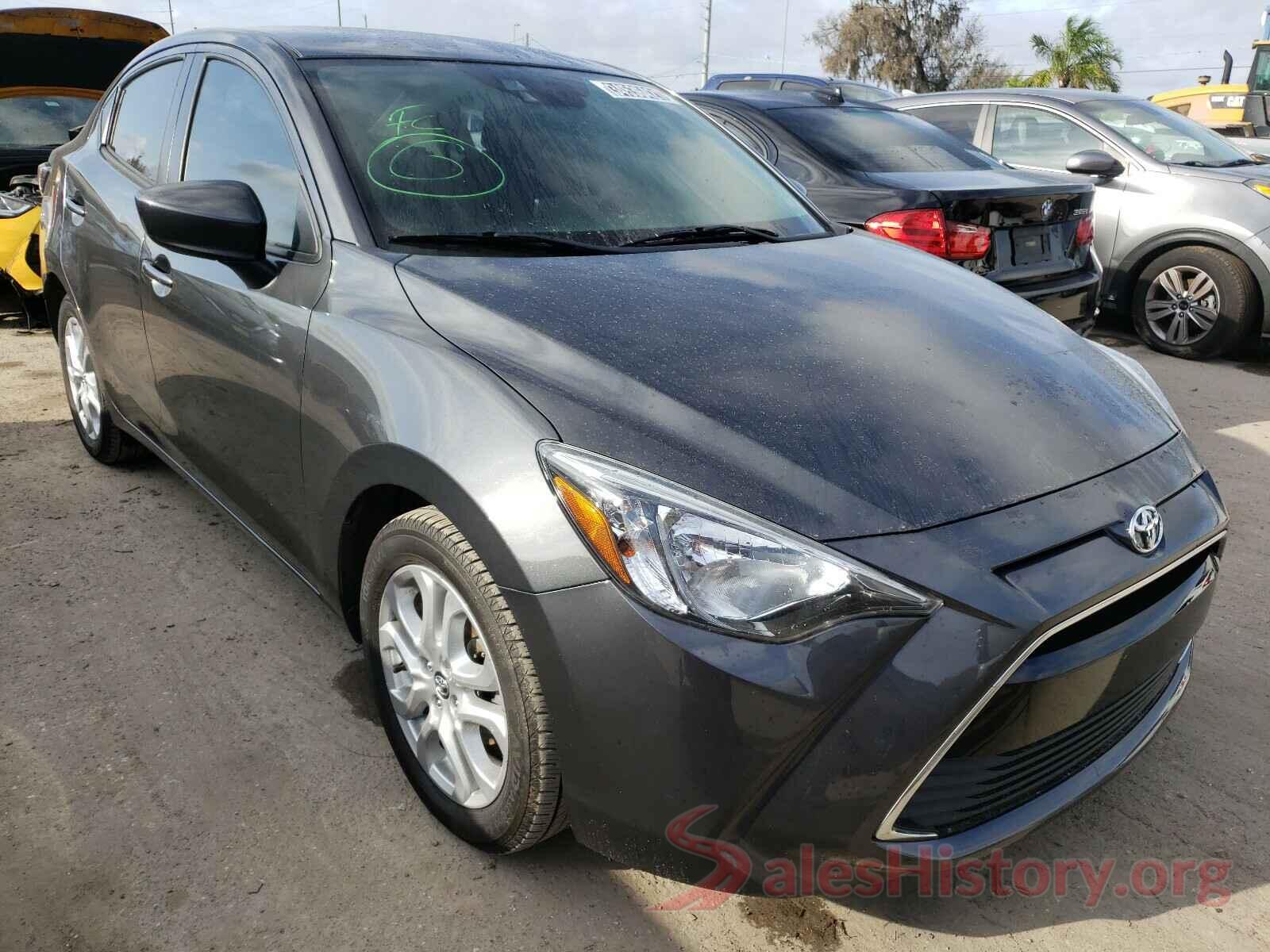 3MYDLBYV1HY191614 2017 TOYOTA YARIS