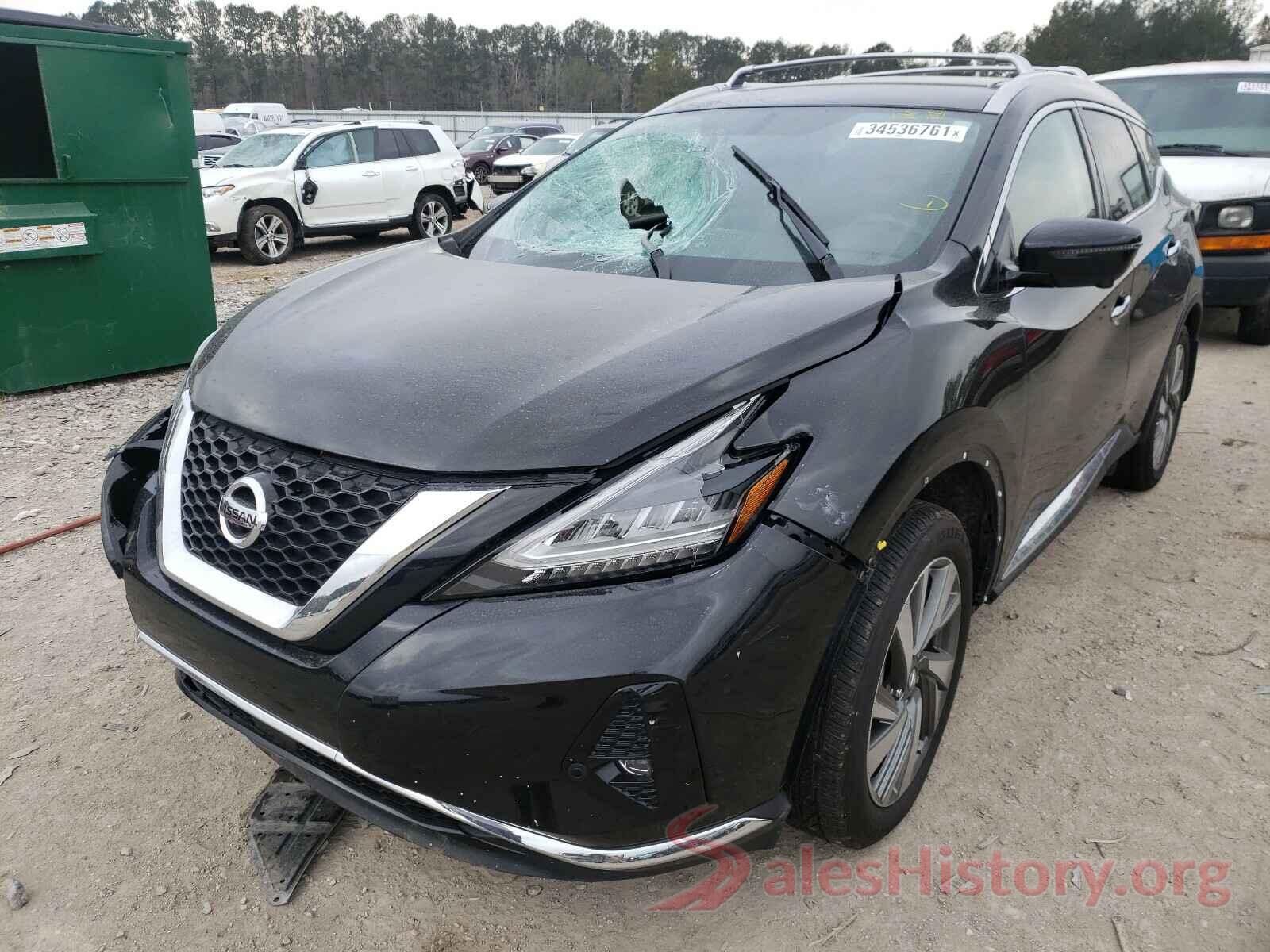 5N1AZ2MJ0KN155707 2019 NISSAN MURANO