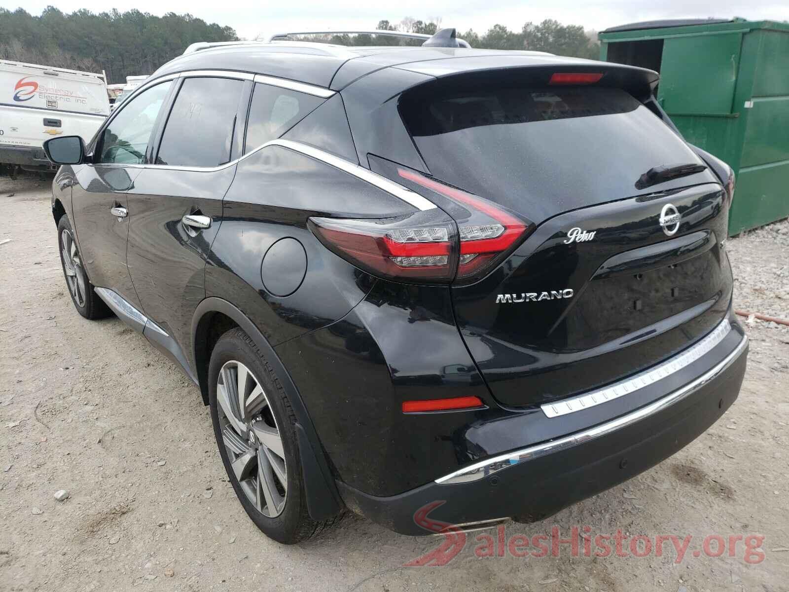 5N1AZ2MJ0KN155707 2019 NISSAN MURANO