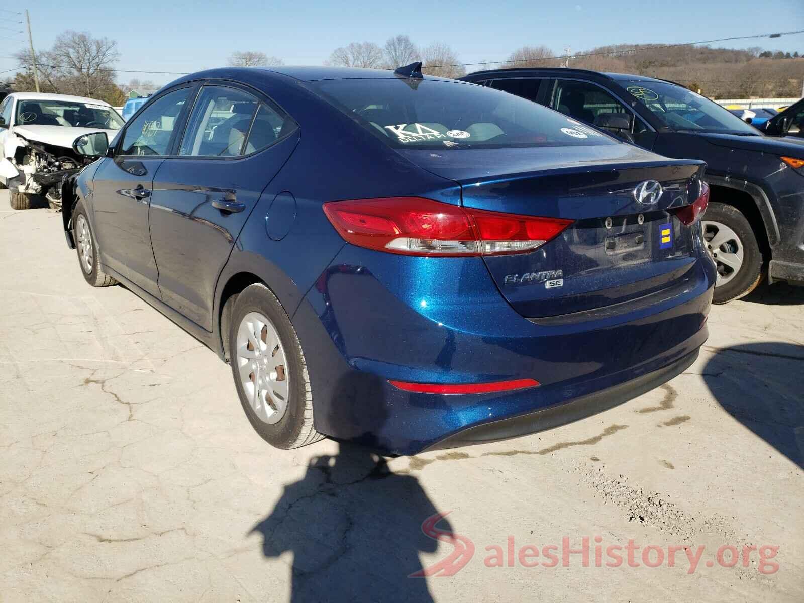 5NPD74LF9HH148053 2017 HYUNDAI ELANTRA