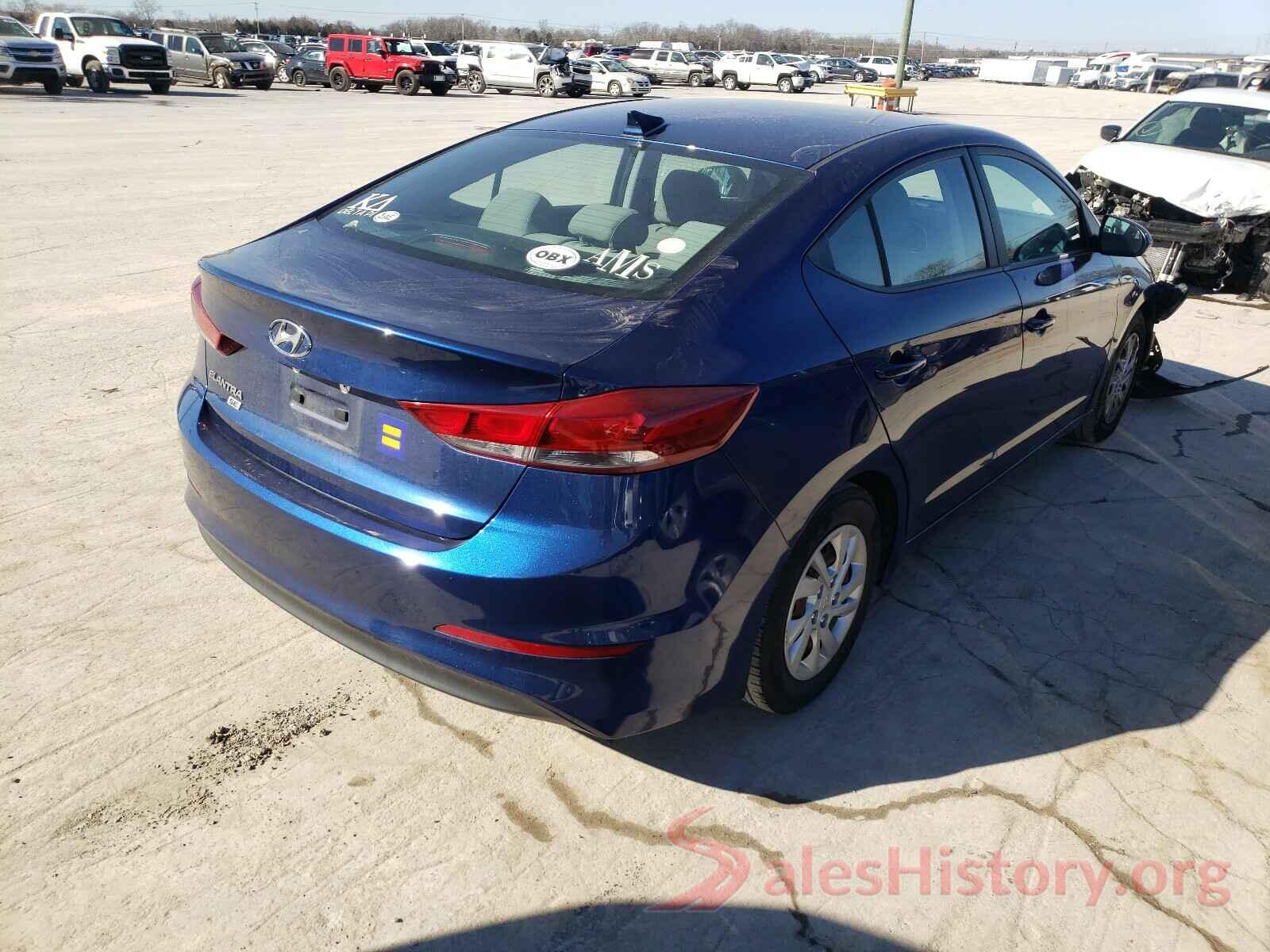 5NPD74LF9HH148053 2017 HYUNDAI ELANTRA