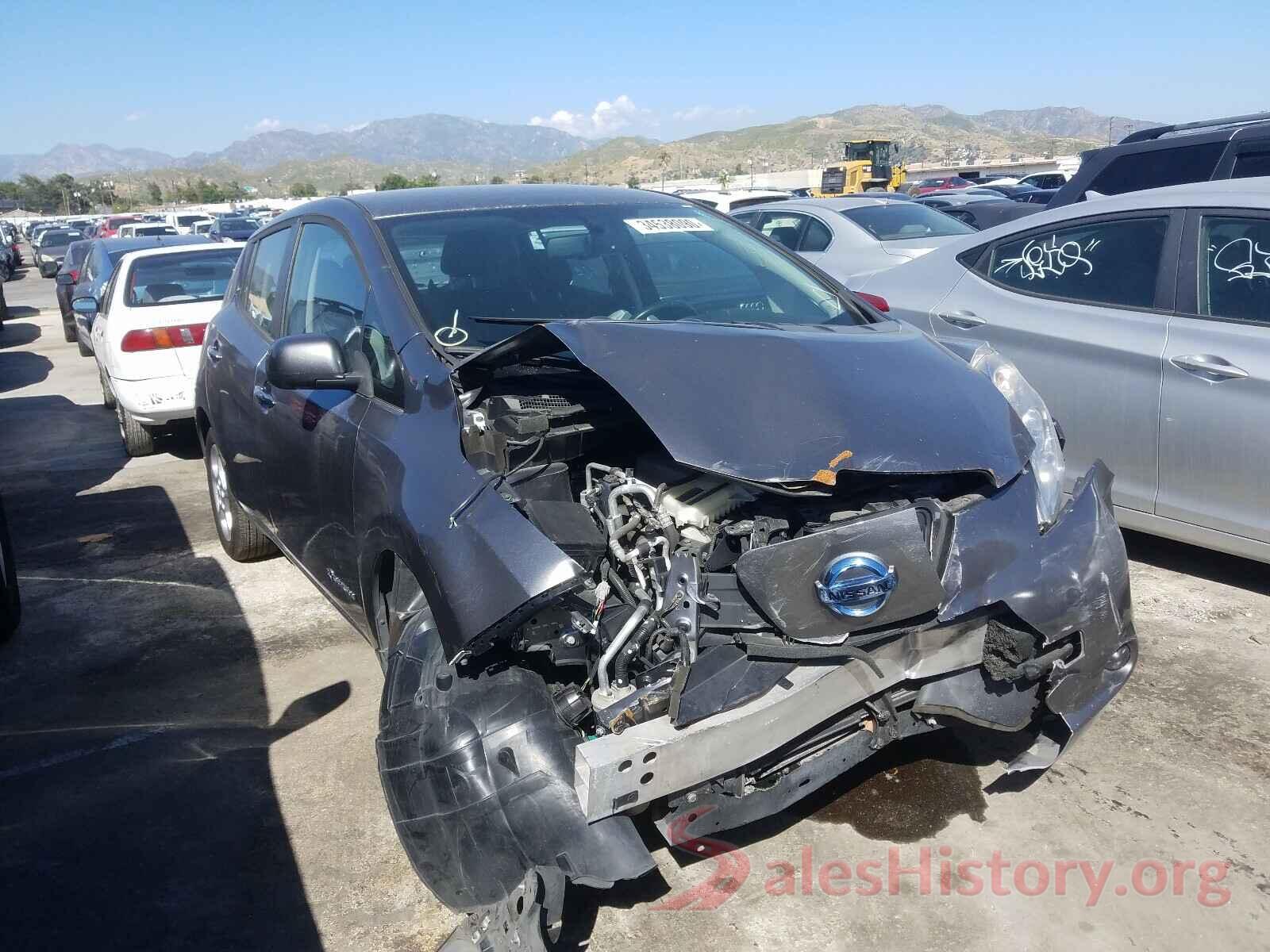 1N4AZ0CP6EC337965 2014 NISSAN LEAF