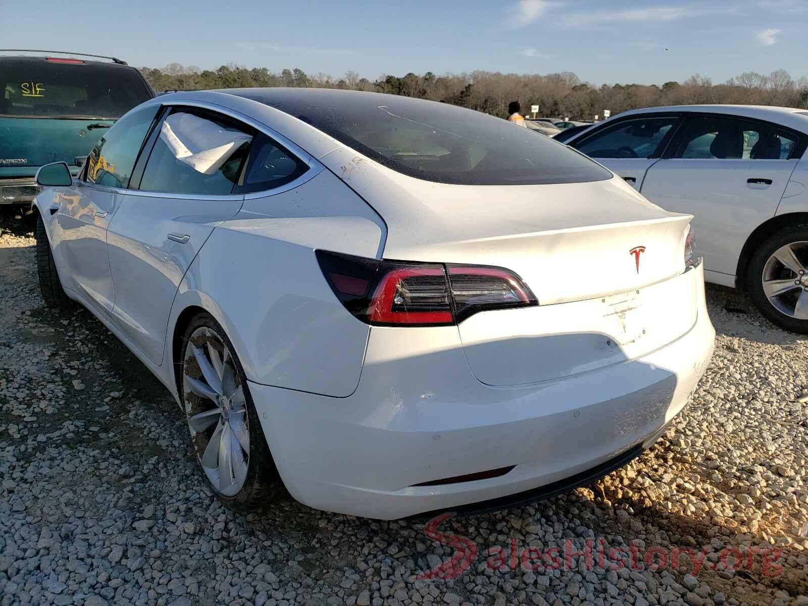 5YJ3E1EA6JF109197 2018 TESLA MODEL 3