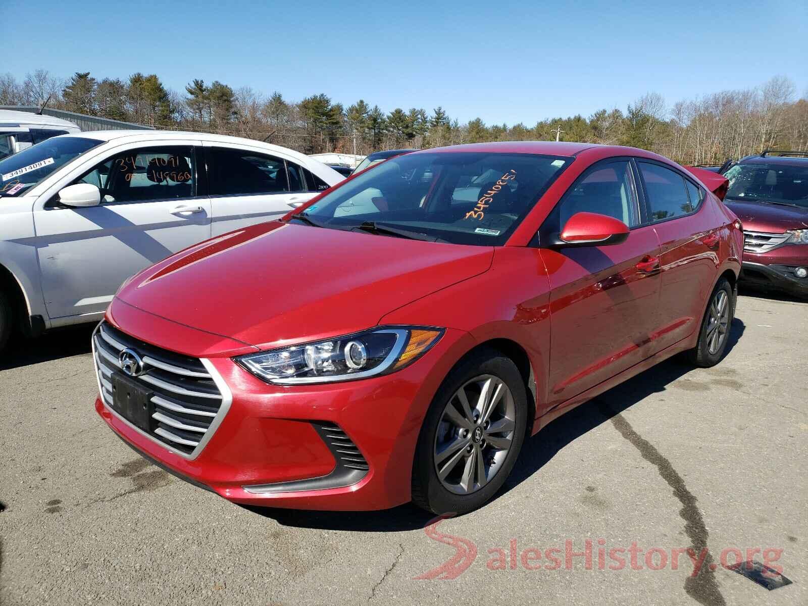 5NPD84LFXJH331075 2018 HYUNDAI ELANTRA