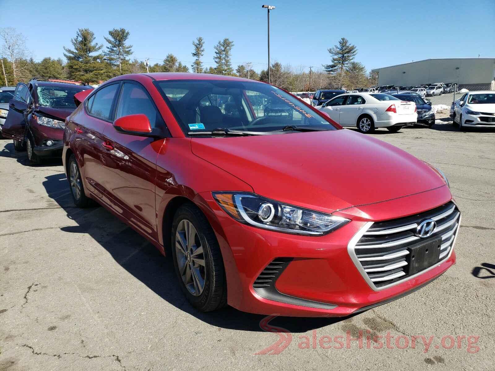 5NPD84LFXJH331075 2018 HYUNDAI ELANTRA