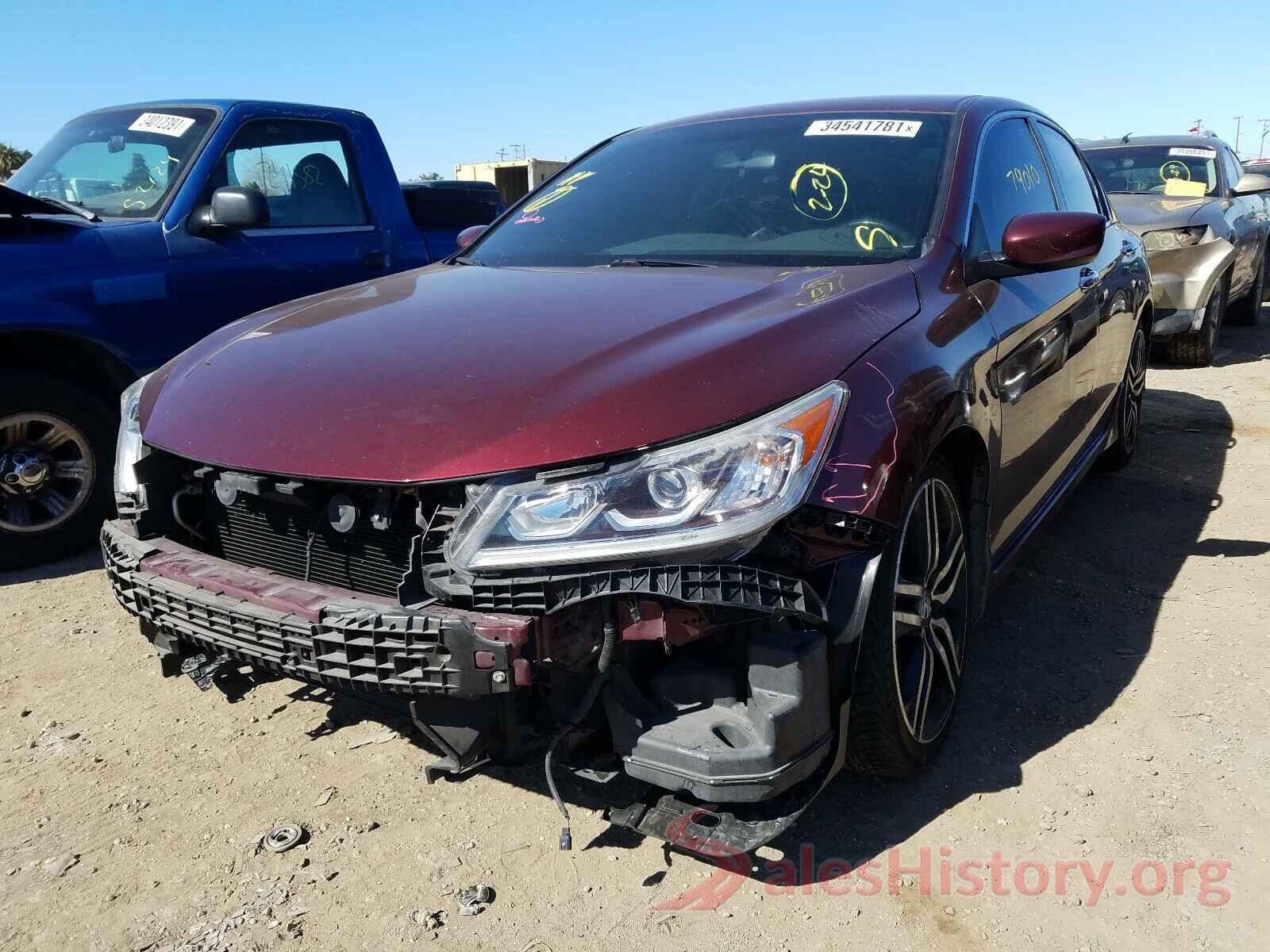 1HGCR2F53GA180100 2016 HONDA ACCORD