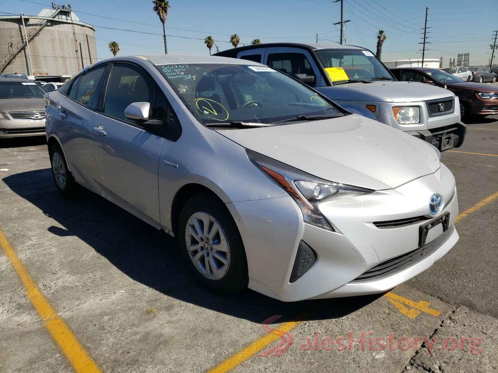 JTDKBRFU7G3008137 2016 TOYOTA PRIUS