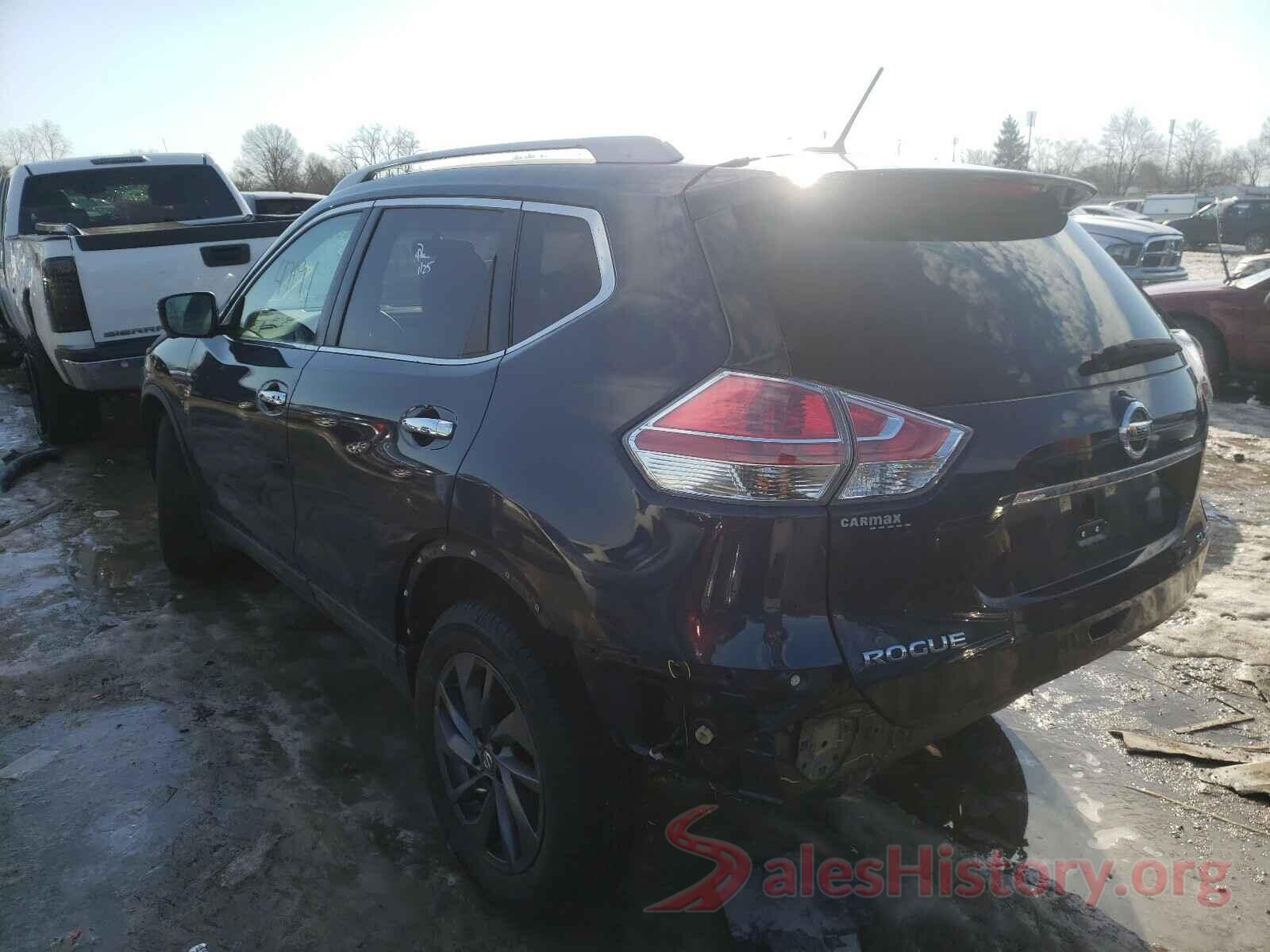 5N1AT2MV3GC834507 2016 NISSAN ROGUE