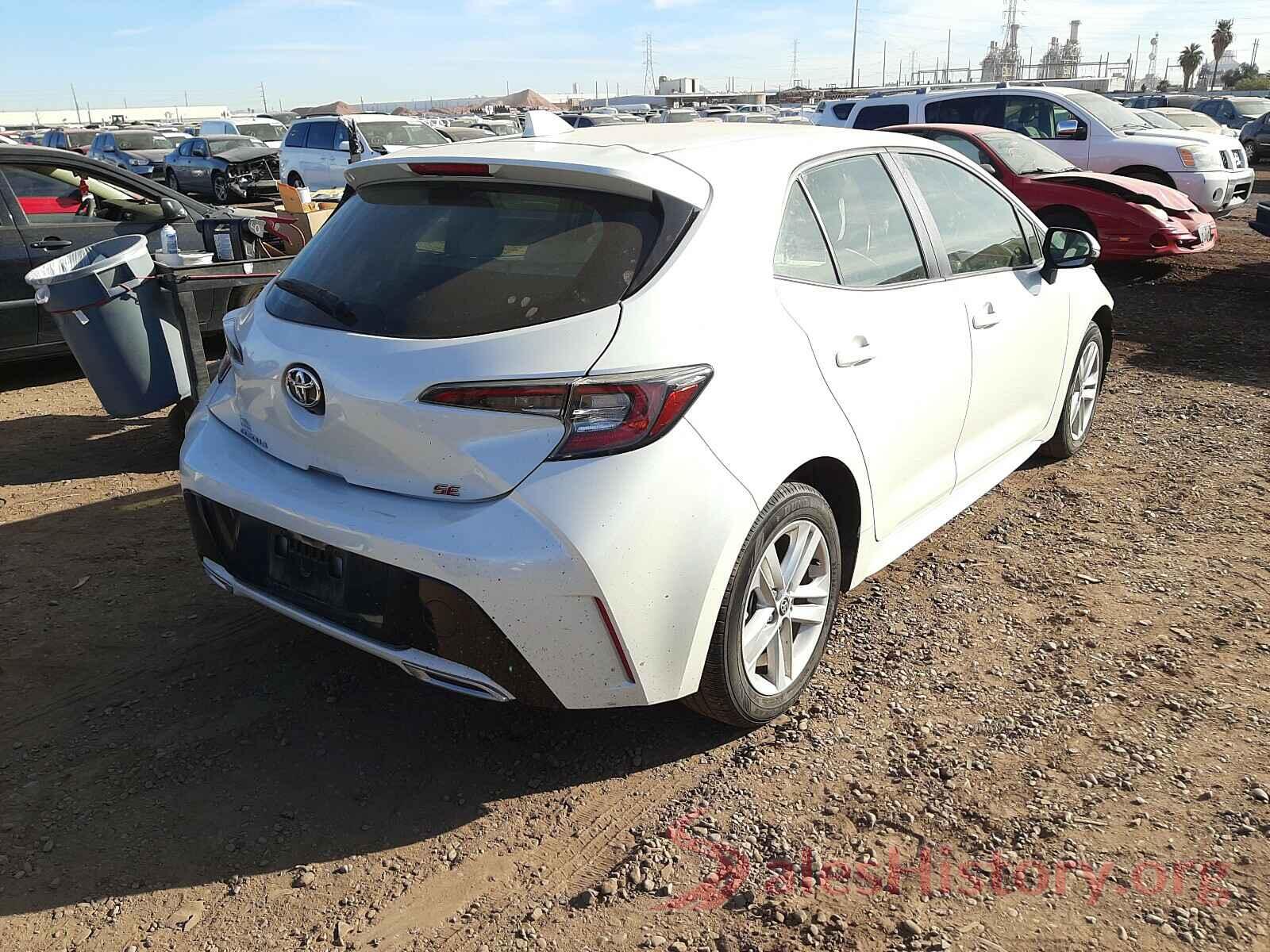 JTNK4RBE5K3020784 2019 TOYOTA COROLLA