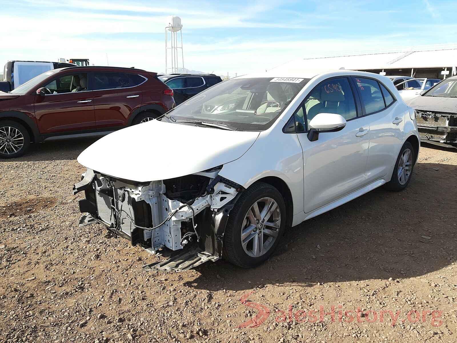 JTNK4RBE5K3020784 2019 TOYOTA COROLLA