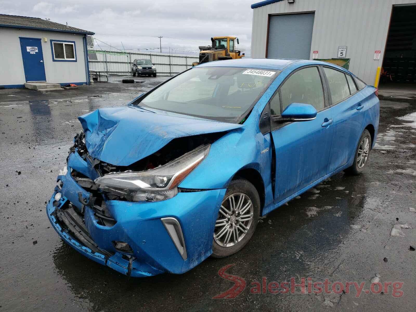 JTDL9MFU3M3023667 2021 TOYOTA PRIUS