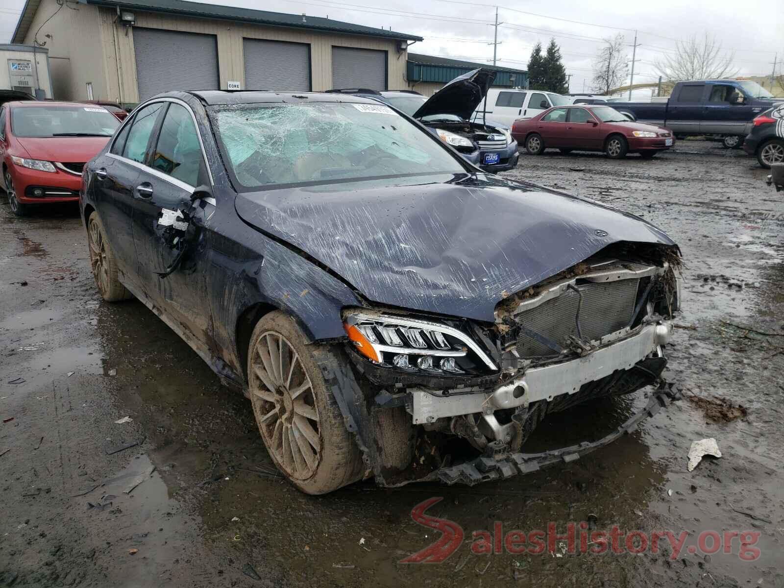 55SWF8EB4KU296838 2019 MERCEDES-BENZ C CLASS