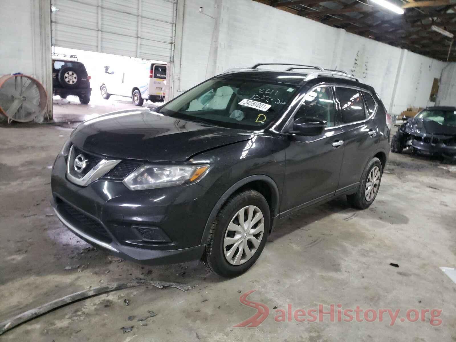 5N1AT2MT4GC918611 2016 NISSAN ROGUE