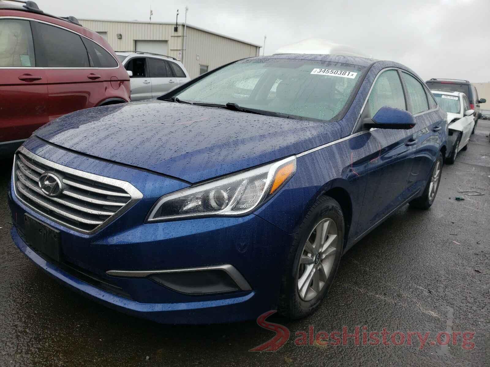 5NPE24AFXHH520733 2017 HYUNDAI SONATA