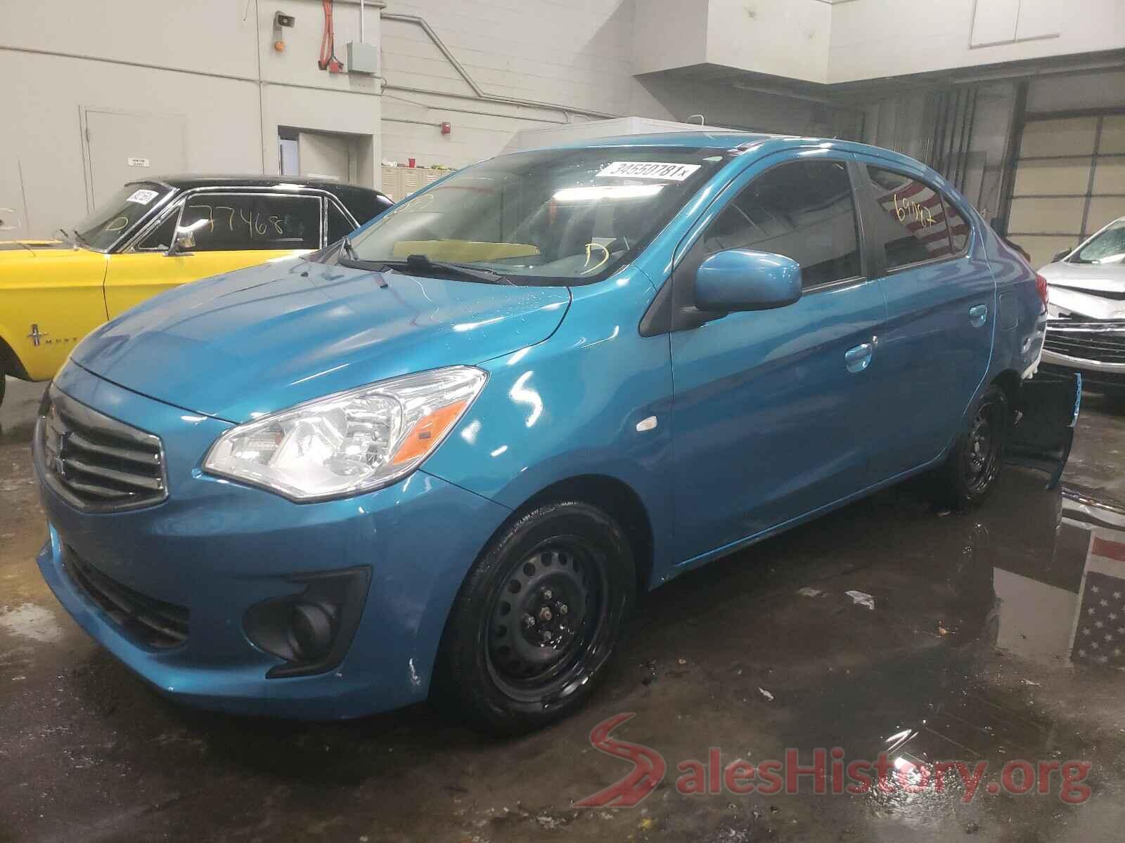 ML32F3FJ8HHF14853 2017 MITSUBISHI MIRAGE