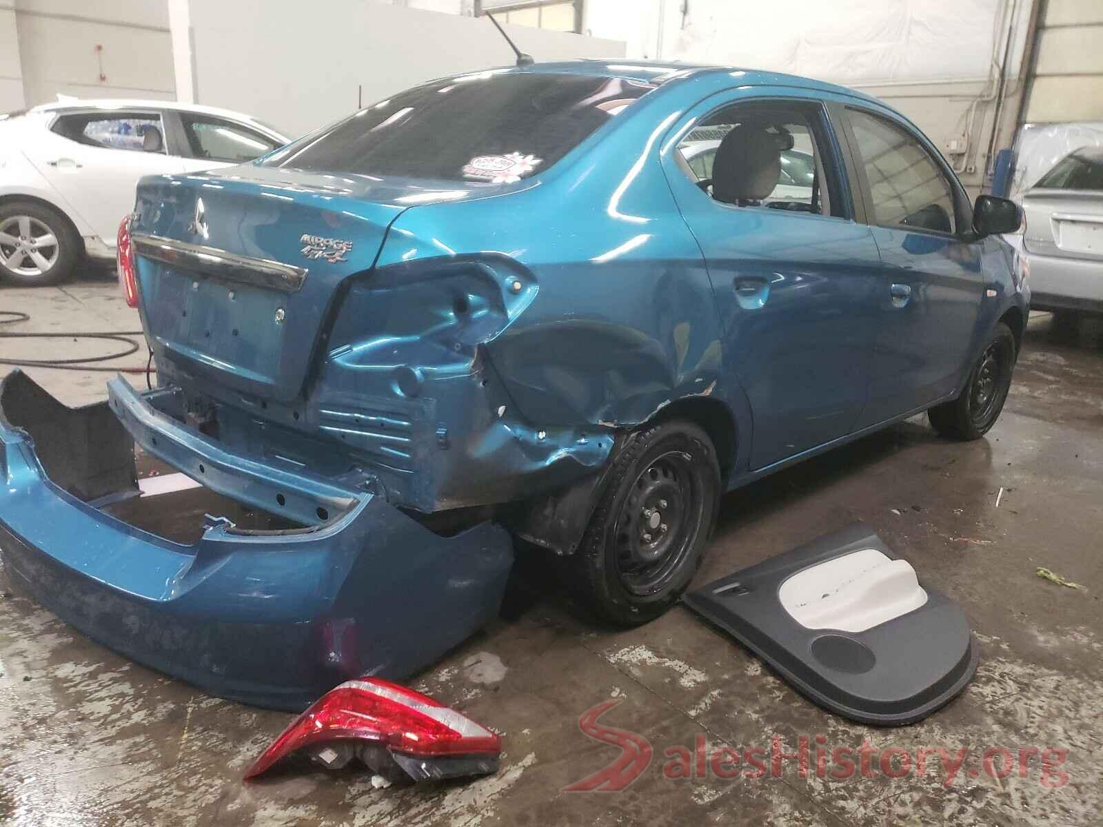 ML32F3FJ8HHF14853 2017 MITSUBISHI MIRAGE