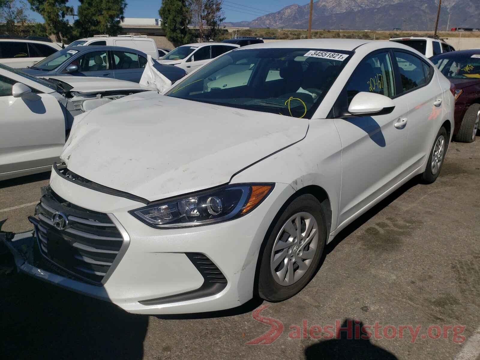 5NPD74LFXJH383728 2018 HYUNDAI ELANTRA