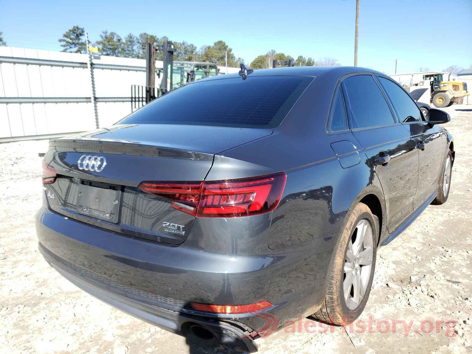 WAUDNAF40JA036072 2018 AUDI A4