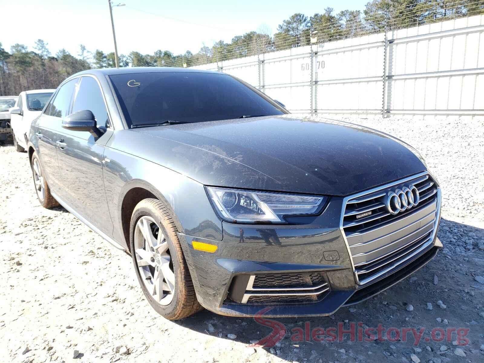 WAUDNAF40JA036072 2018 AUDI A4