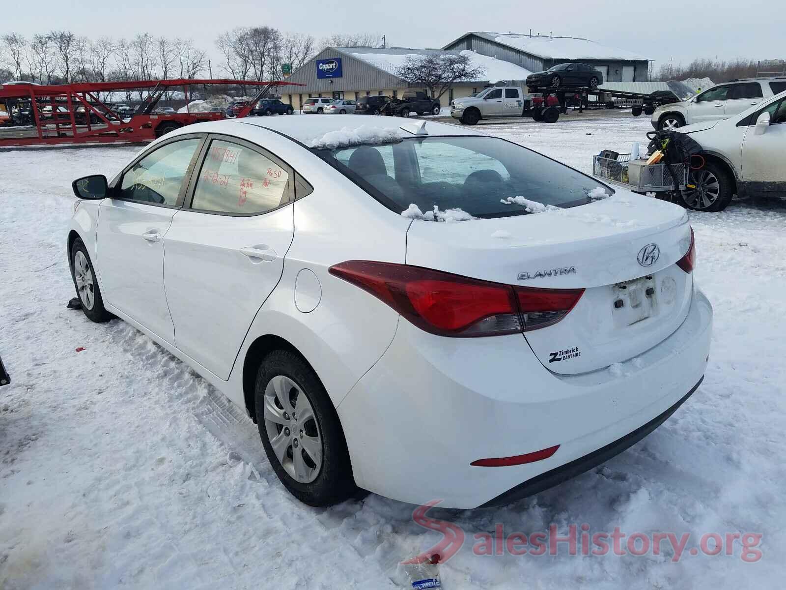 5NPDH4AE0GH685951 2016 HYUNDAI ELANTRA