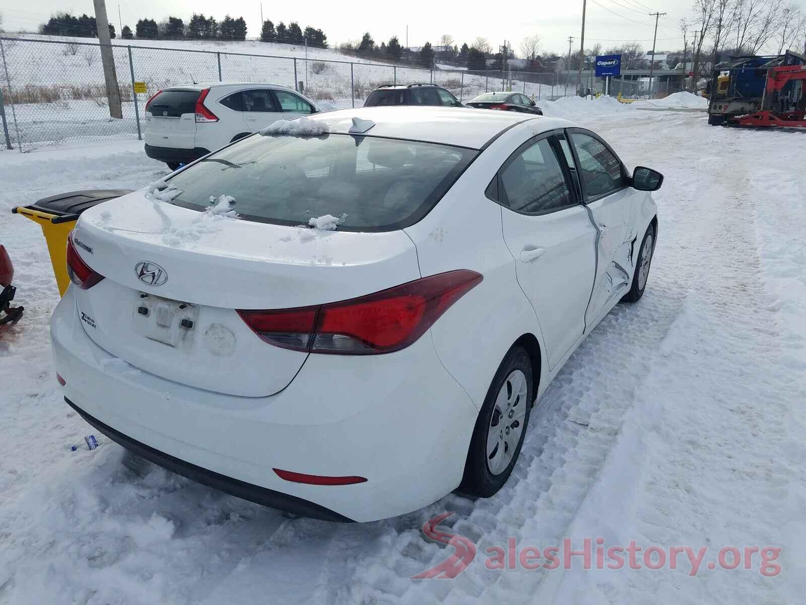 5NPDH4AE0GH685951 2016 HYUNDAI ELANTRA