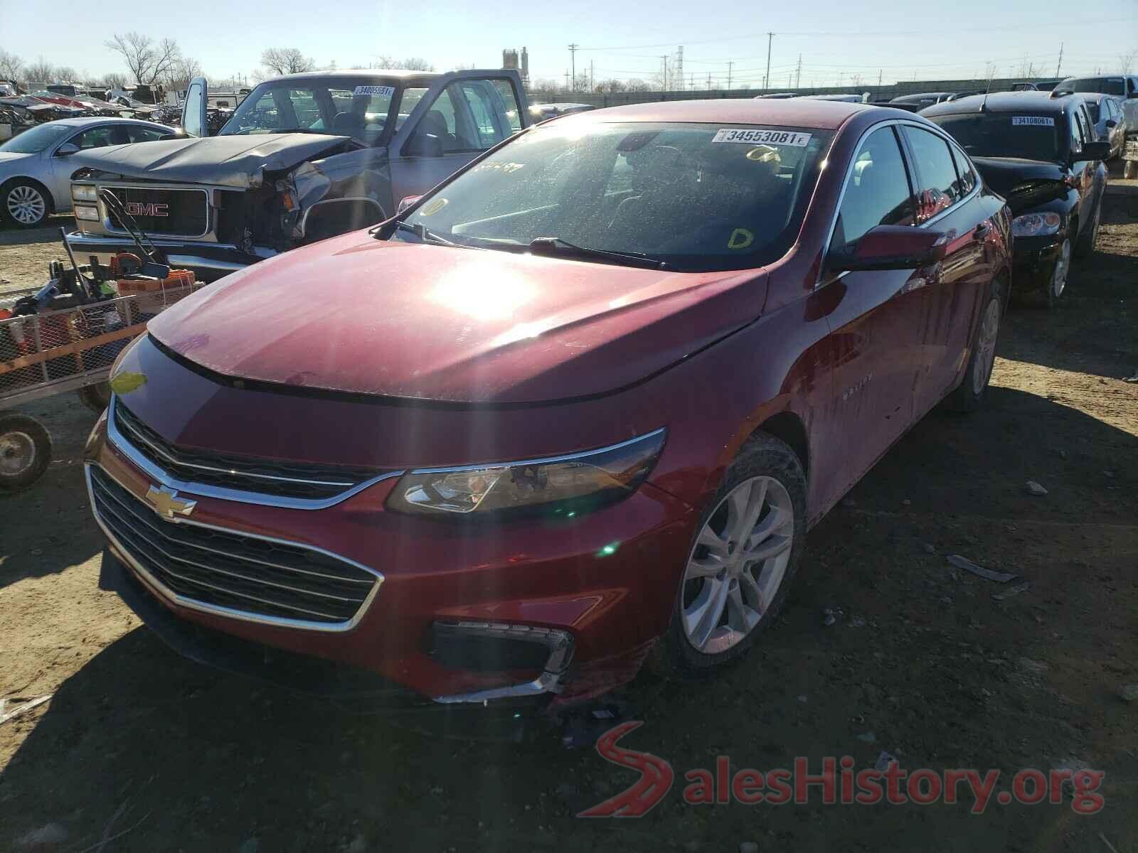 1G1ZE5STXHF164497 2017 CHEVROLET MALIBU