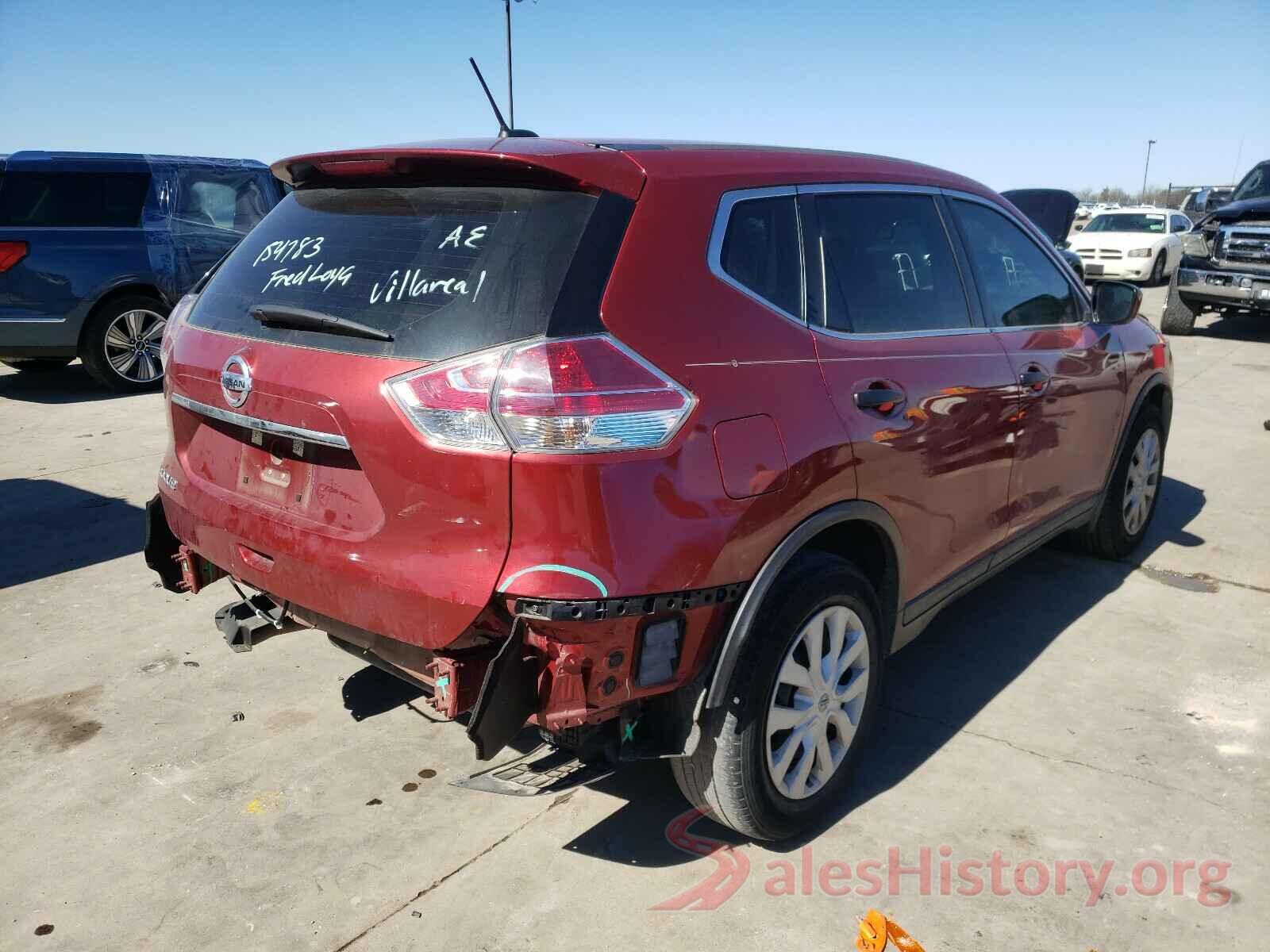 5N1AT2MT3GC841908 2016 NISSAN ROGUE