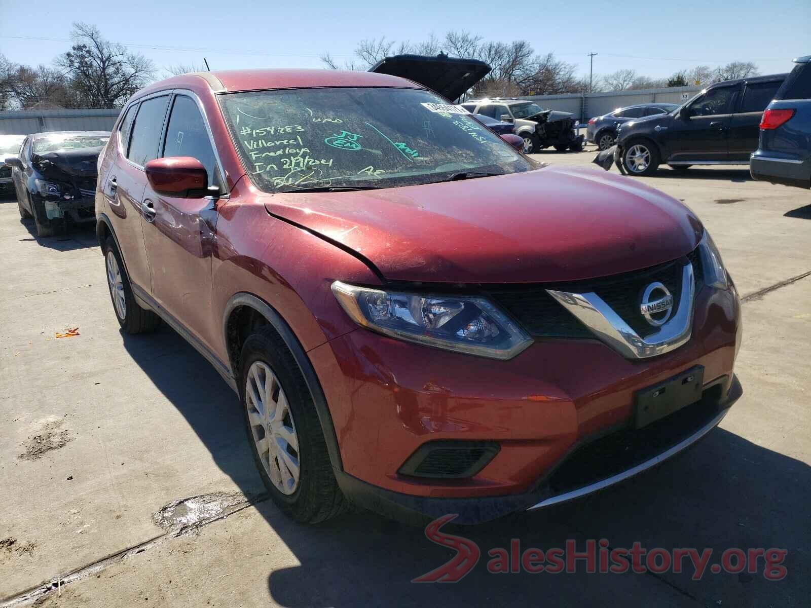 5N1AT2MT3GC841908 2016 NISSAN ROGUE