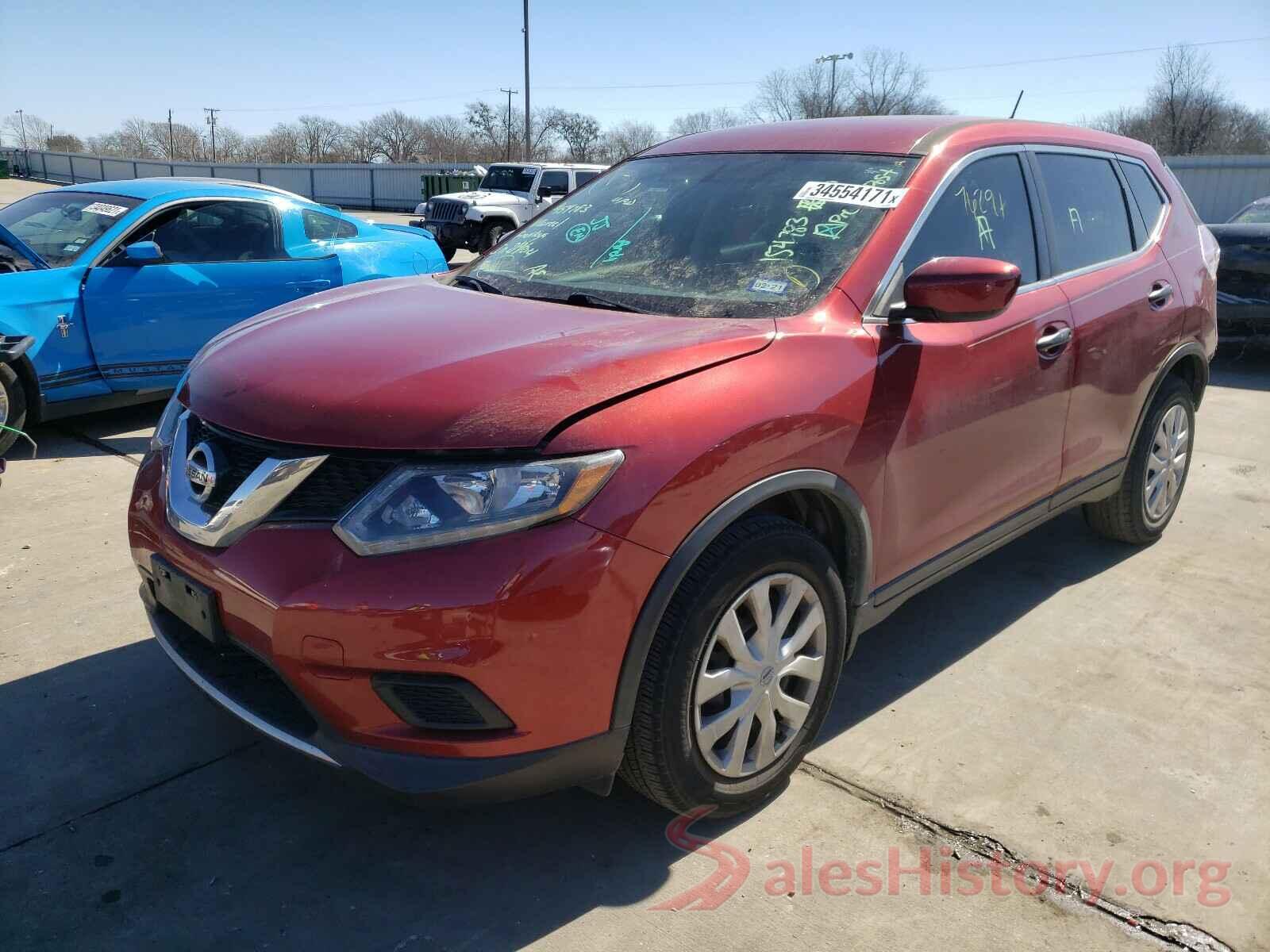 5N1AT2MT3GC841908 2016 NISSAN ROGUE