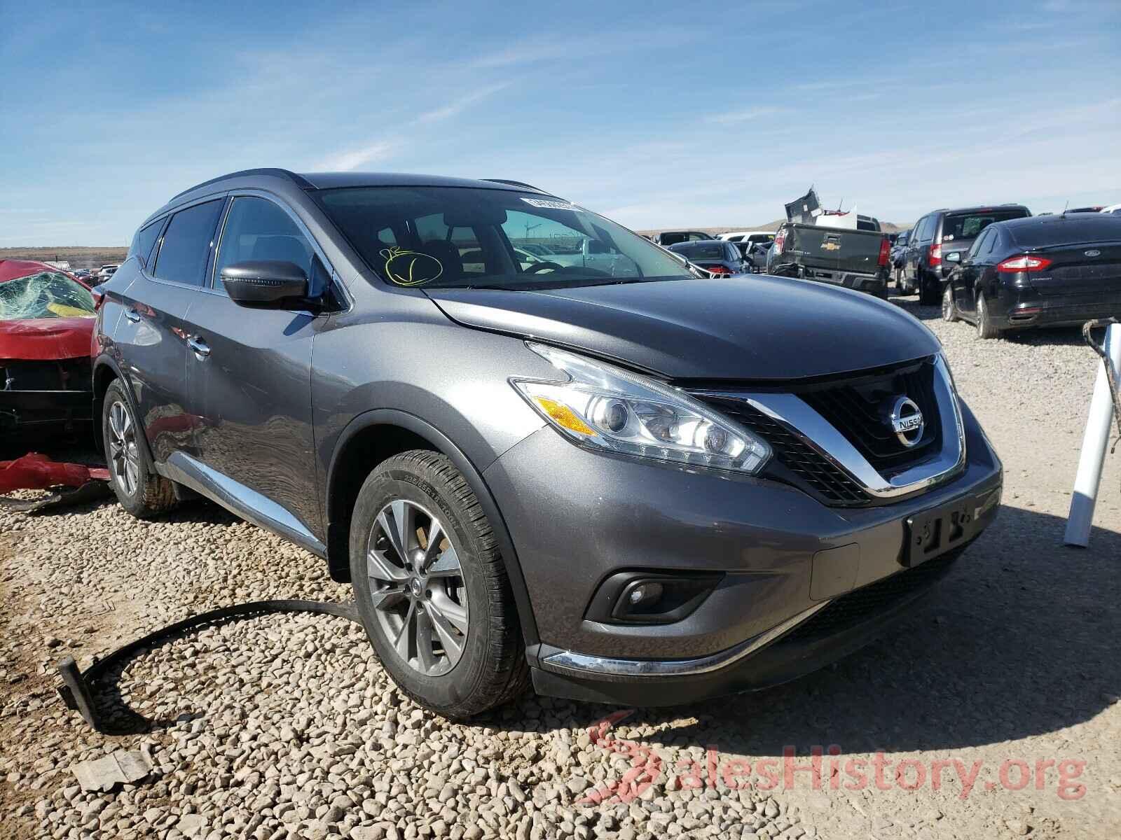 5N1AZ2MHXHN106715 2017 NISSAN MURANO