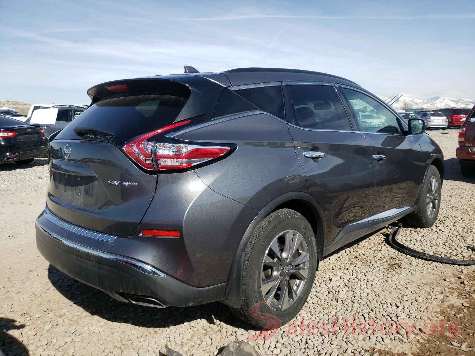 5N1AZ2MHXHN106715 2017 NISSAN MURANO