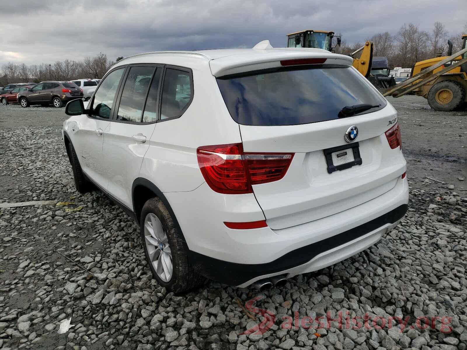 5UXWX9C36H0T23009 2017 BMW X3