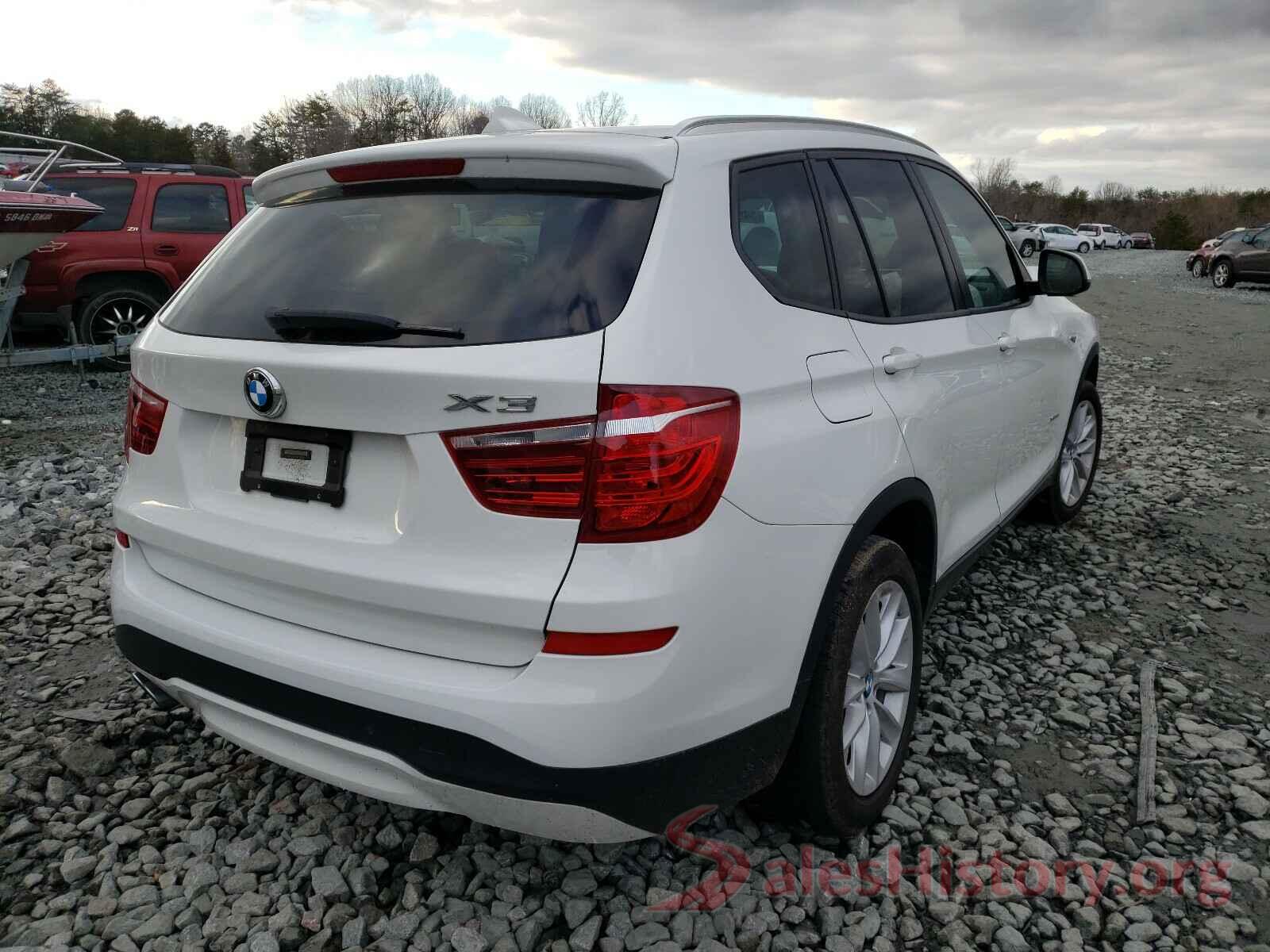 5UXWX9C36H0T23009 2017 BMW X3