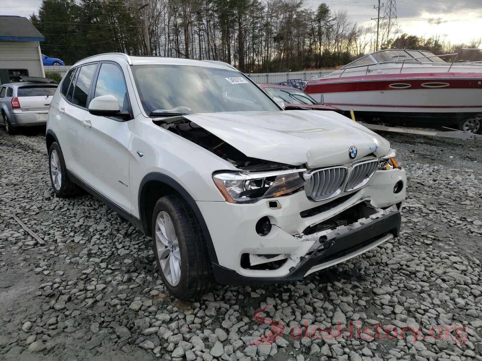 5UXWX9C36H0T23009 2017 BMW X3