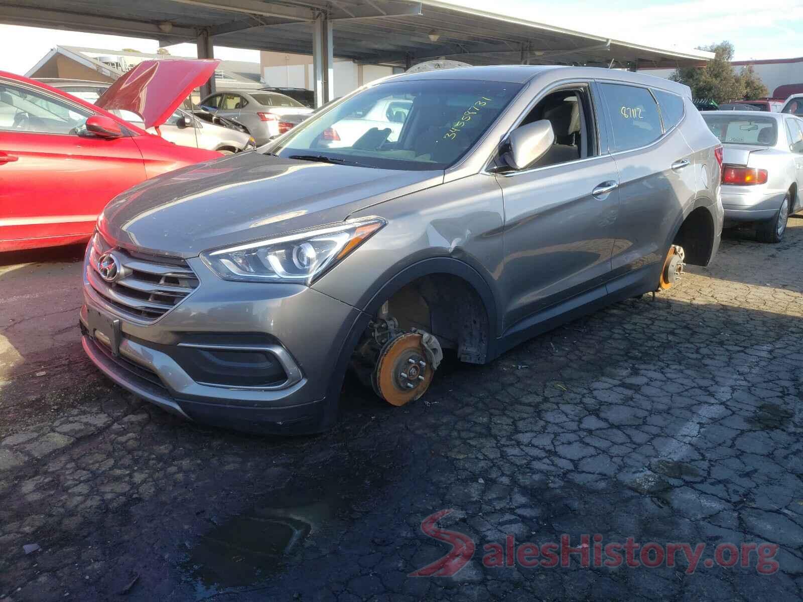 5NMZT3LB1JH079709 2018 HYUNDAI SANTA FE