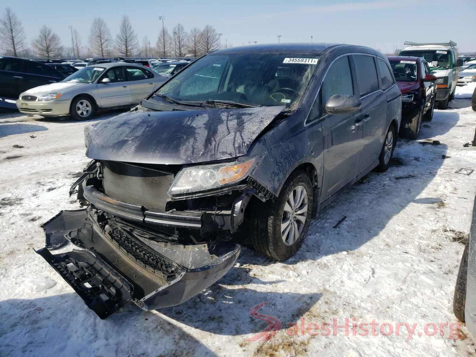 5FNRL5H30GB025244 2016 HONDA ODYSSEY