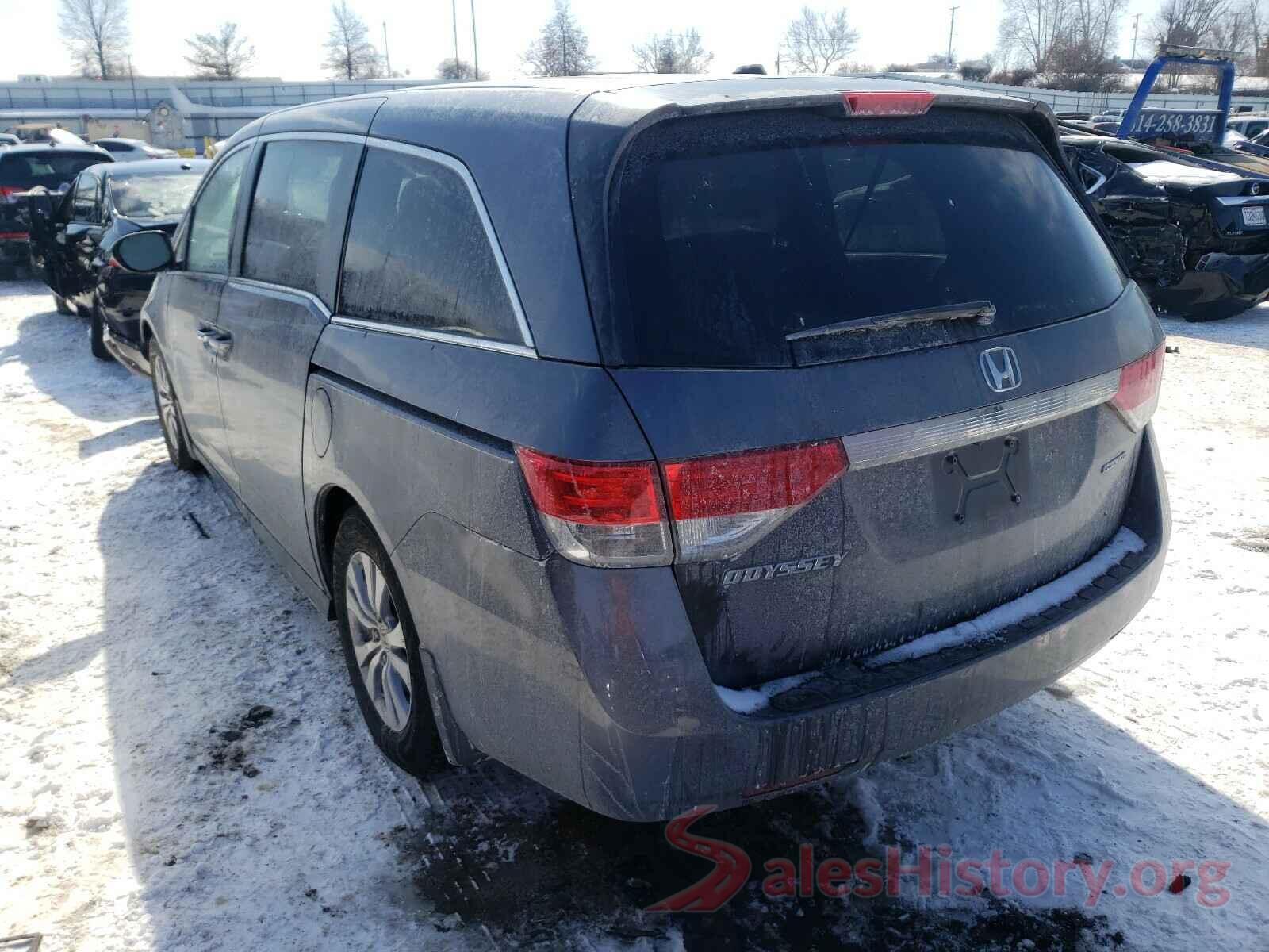 5FNRL5H30GB025244 2016 HONDA ODYSSEY