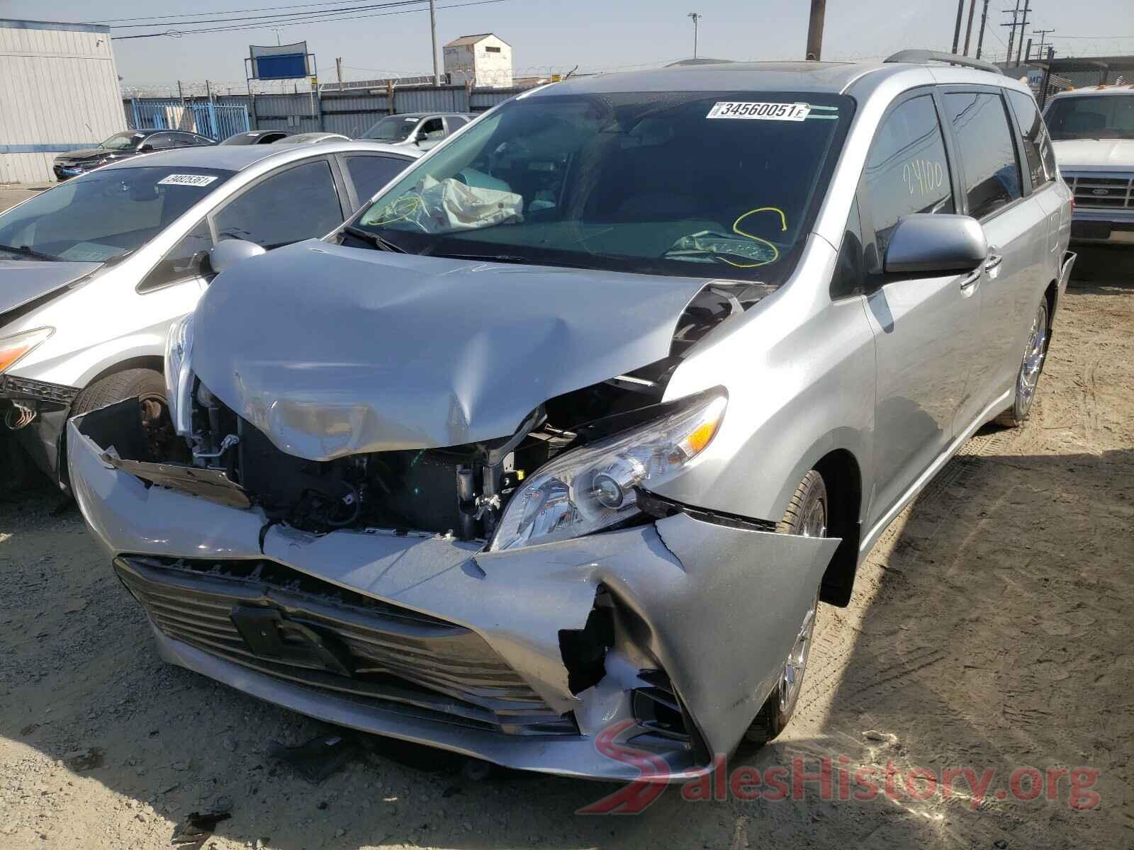 5TDYZ3DC7LS021458 2020 TOYOTA SIENNA