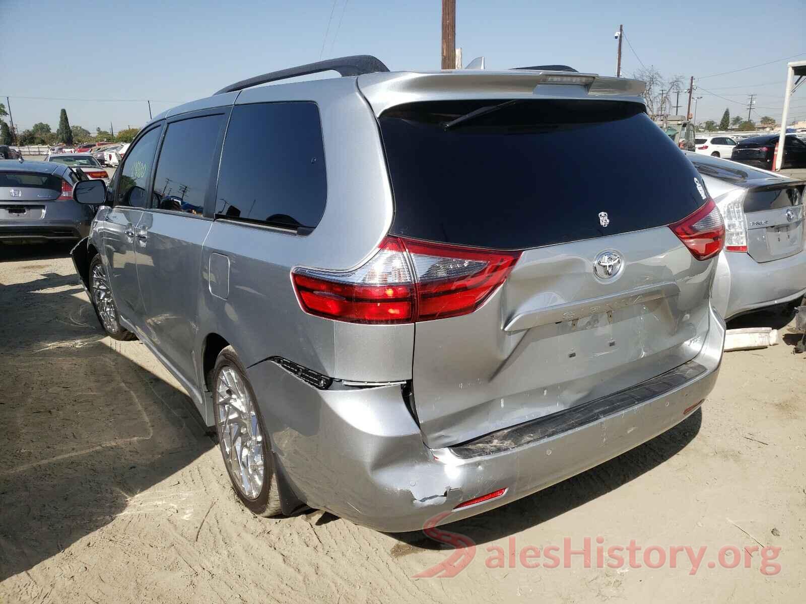 5TDYZ3DC7LS021458 2020 TOYOTA SIENNA