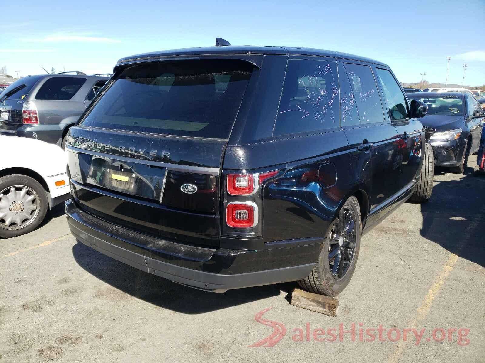 SALGR2SU6LA599140 2020 LAND ROVER RANGEROVER