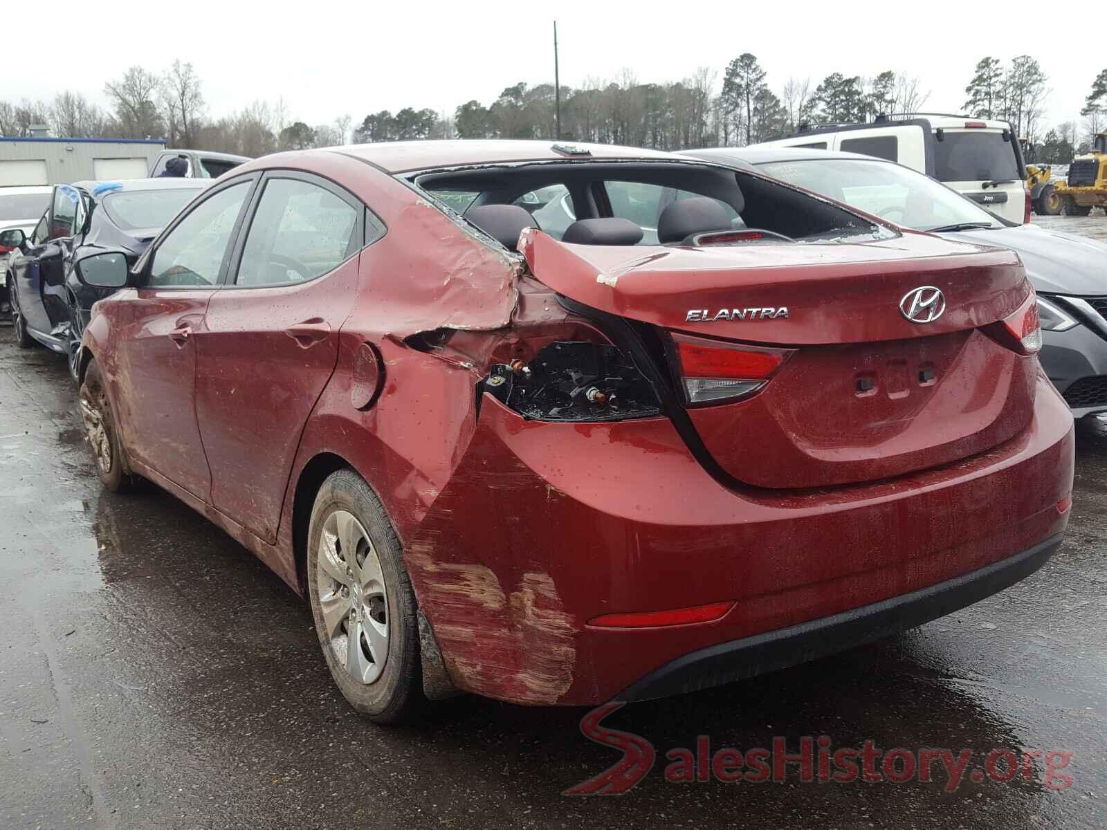 5NPDH4AE9GH697483 2016 HYUNDAI ELANTRA