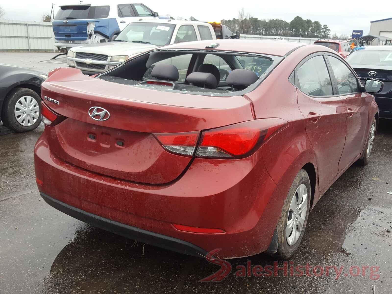 5NPDH4AE9GH697483 2016 HYUNDAI ELANTRA