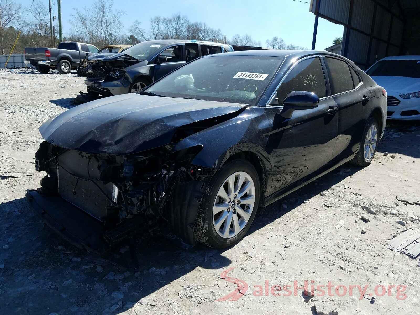 4T1B11HK0KU765220 2019 TOYOTA CAMRY