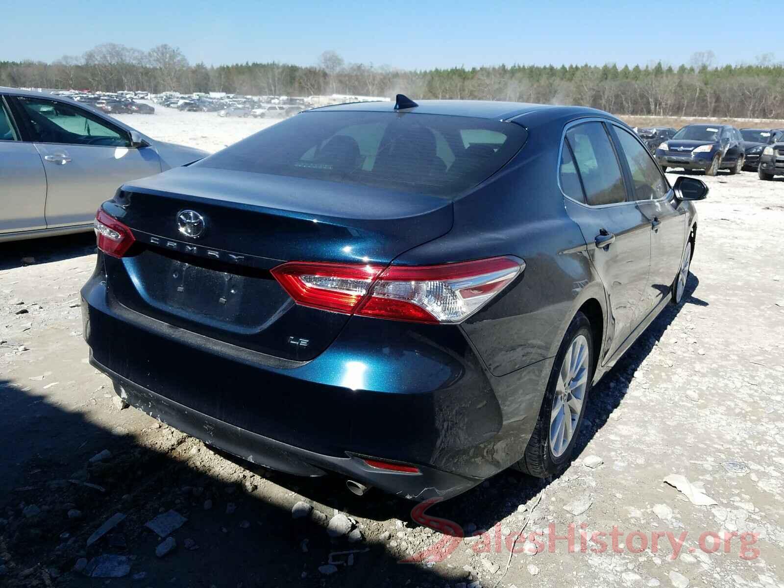 4T1B11HK0KU765220 2019 TOYOTA CAMRY